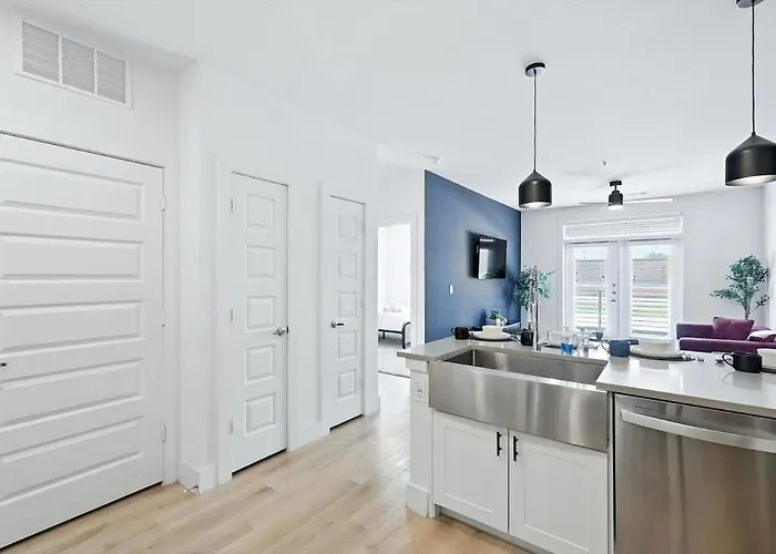 05 Downtown Fw 1br, Luxury Living With Style Pool And Gym Appartement