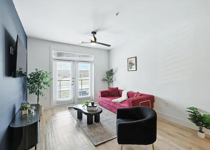 05 Downtown Fw 1br, Luxury Living With Style Pool And Gym Appartement