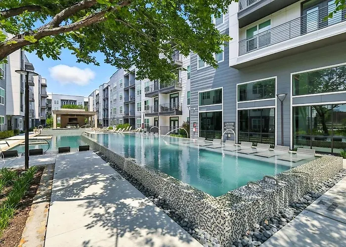 05 Downtown Fw 1br, Luxury Living With Style Pool And Gym Appartement Fort Worth