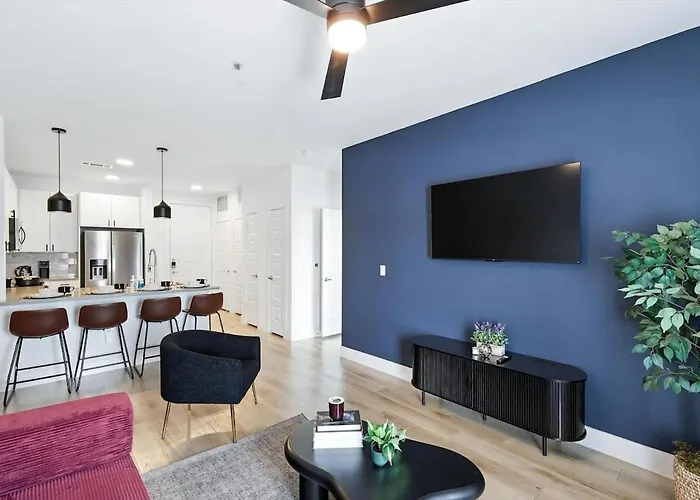 05 Downtown Fw 1br, Luxury Living With Style Pool And Gym Appartement